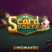 5 Card Poker - worm game cards