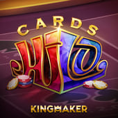 Cards Hi Lo - worm game
